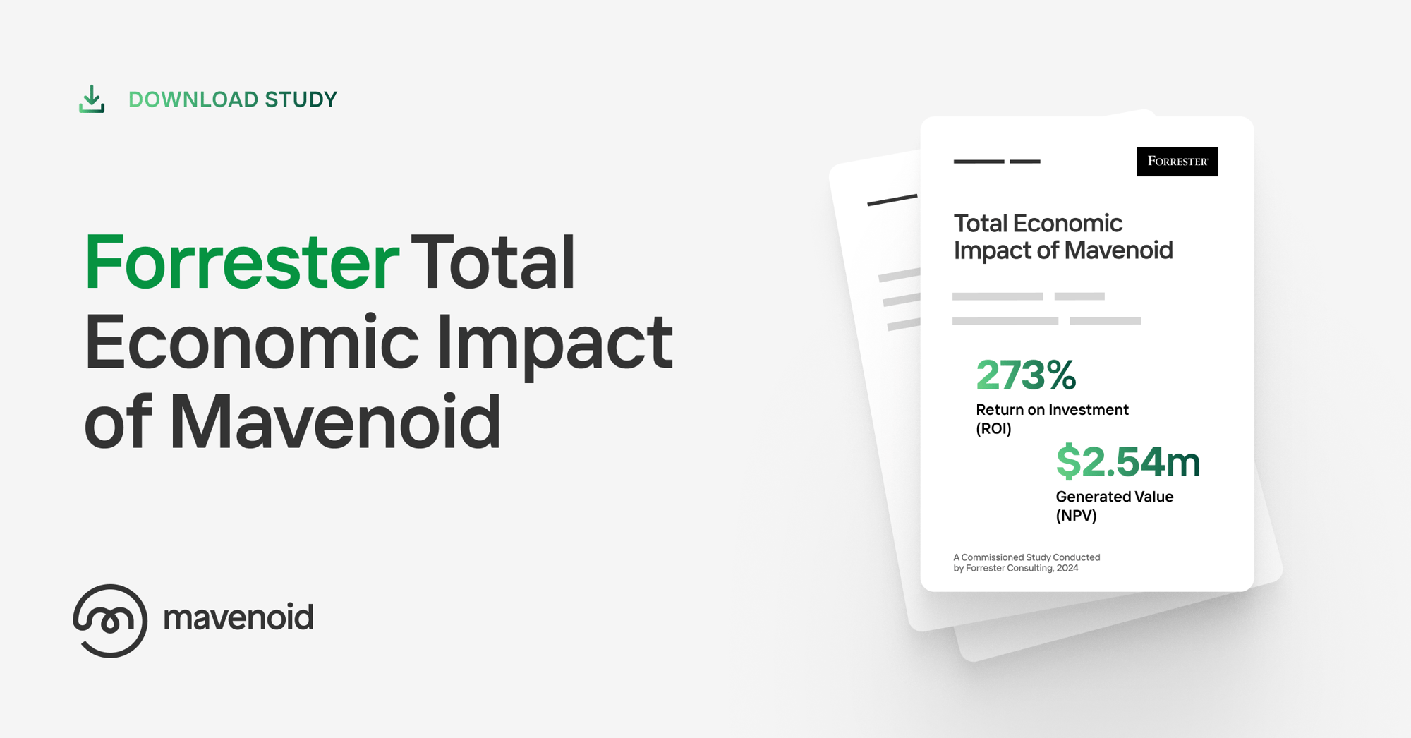 Total economic impact of Mavenoid - Study